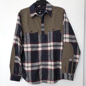 Marmot Needle Peak Midweight Flannel Men’s Medium Shirt Jacket